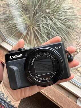 Canon PowerShot G7 X Mark II 20.1MP Compact Camera – 4.2x Zoom – Black